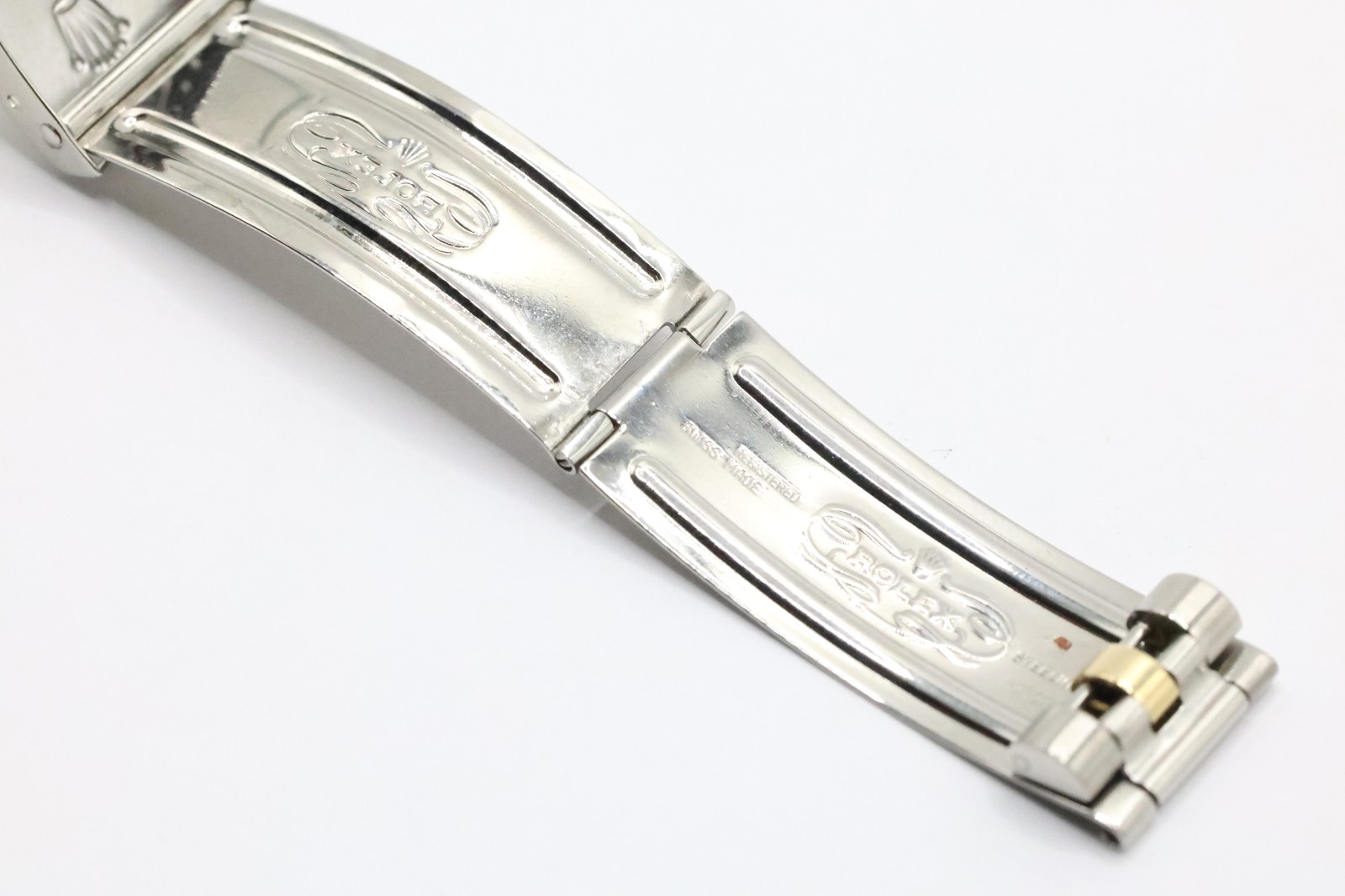 Rolex 62523H-14 Clasp 15.5mm Stainless Steel & Yellow Gold Jubilee #661