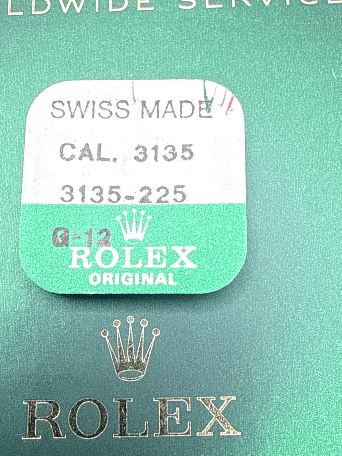 ROLEX-SETTING LEVEL SPRING-FACTORY SEALED-CALIBRE 3135 PART 225
