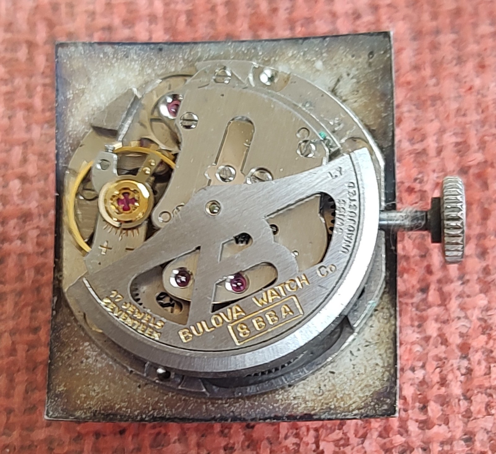 Bulova Automatic Sub Seconds Mov’t (cal 8BBA) in Running with Original Dial!