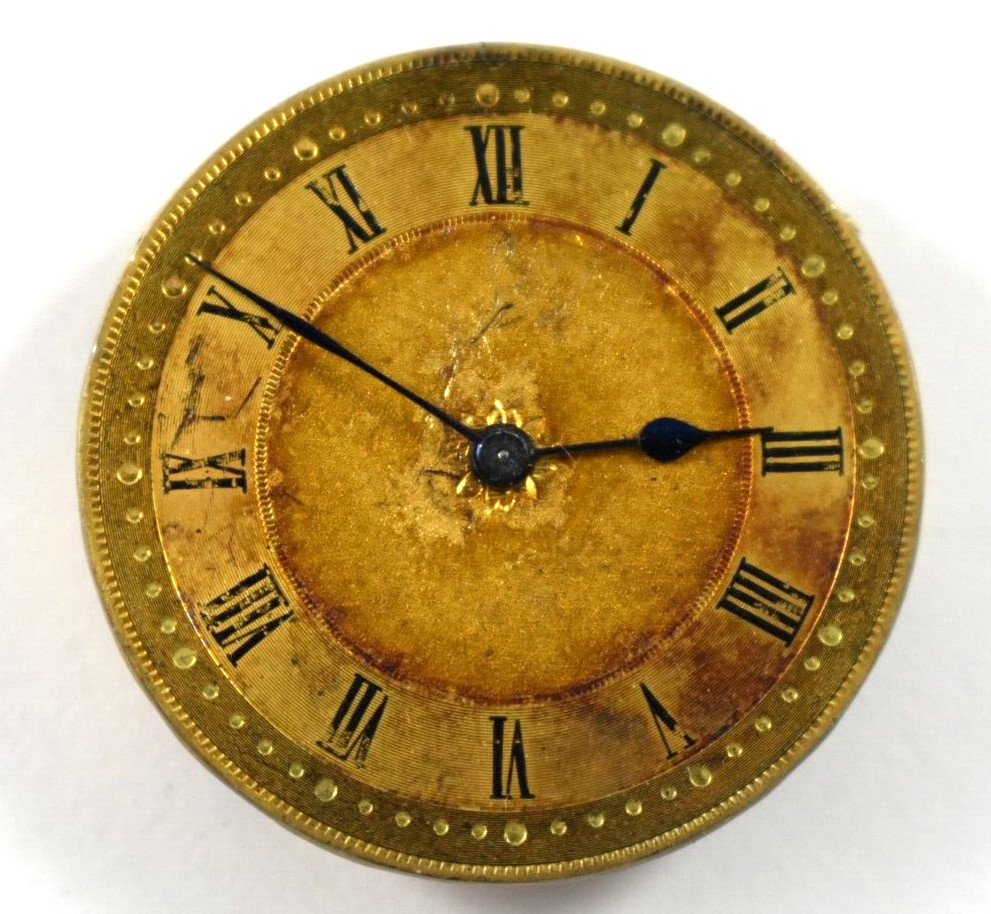 Vintage Swiss Made SS & Co Pendant Set 29.62mm Watch Movement lot.ff