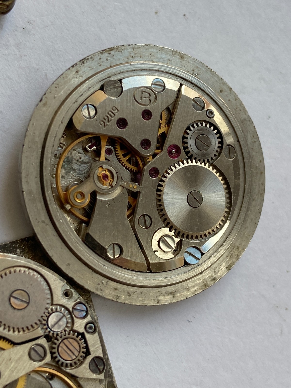 VINTAGE MEN WRIST WATCH PARTS NOT WORKING LOT WOSTOK CORNAVIN SLAVA