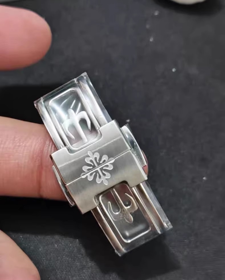 Compatible For with Patek Philippe 5712 steel bracelet with deployant clasp 16MM