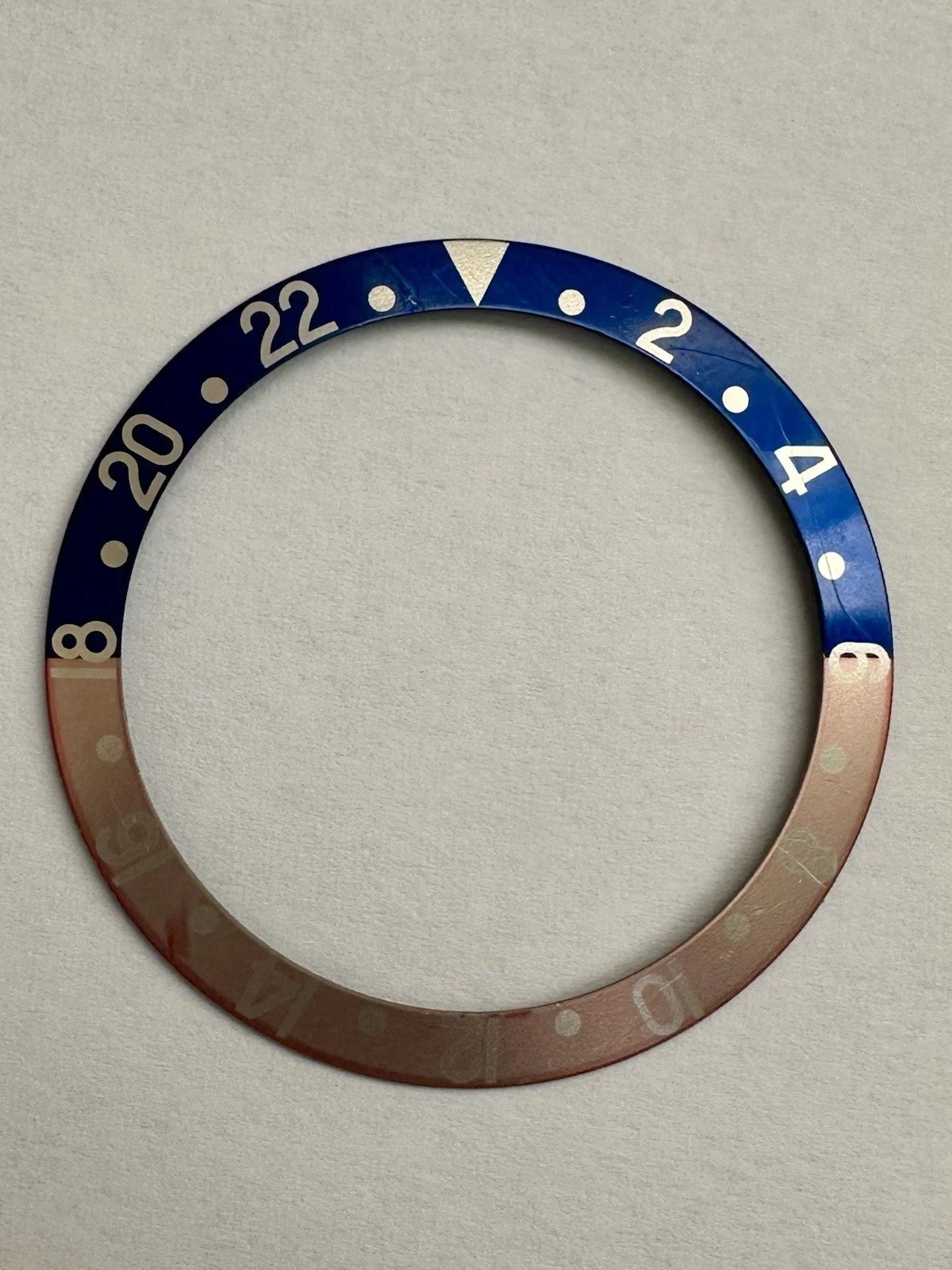 Genuine Rolex GMT Pepsi Bezel Insert 16710 16700
