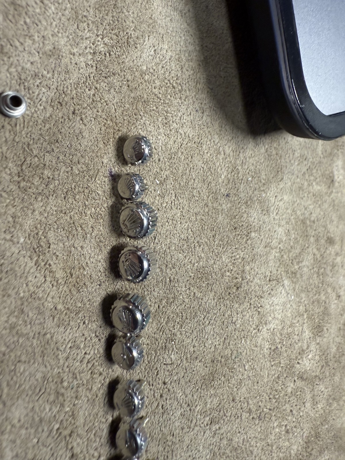 Rolex Crown and Tube Lot for Watch Parts