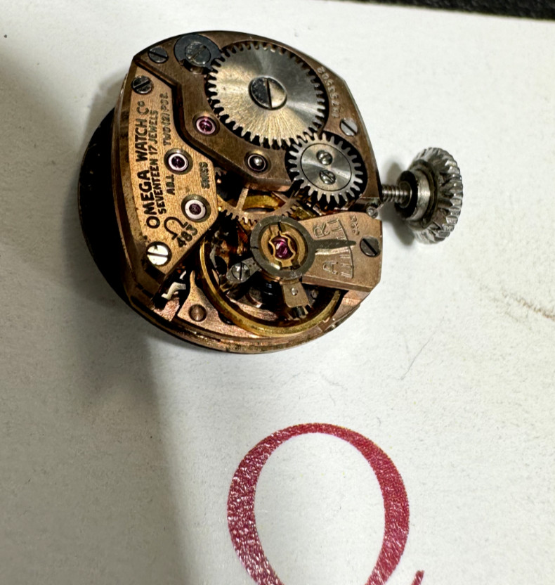 Omega AssortedWatch Parts 483-series With Unfinished Watches PROJECT Swiss