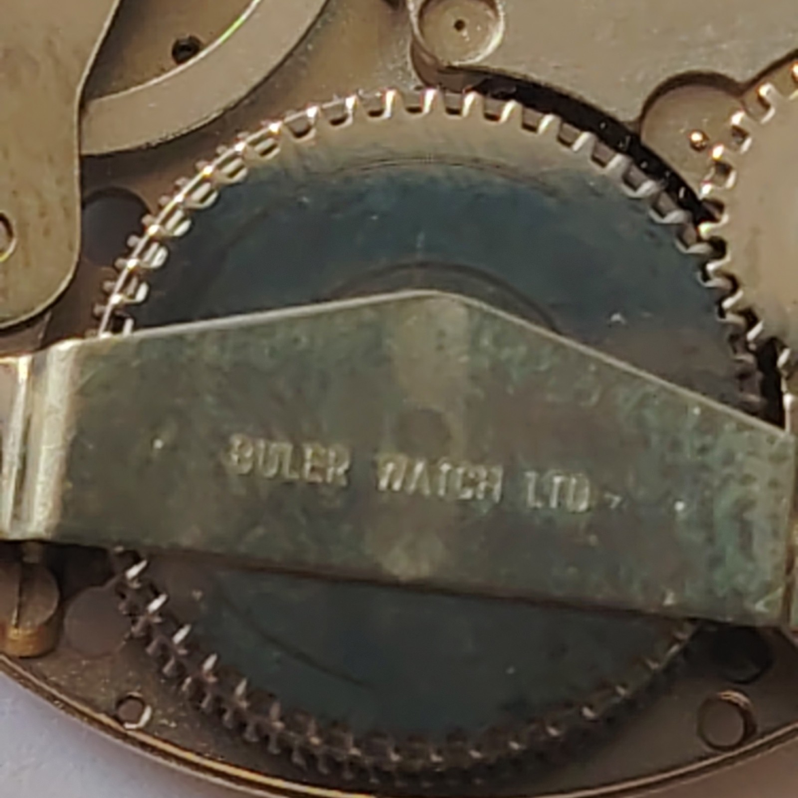 BULER WATCH EB 8800 MANUAL WINDING MOVEMENT FOR WATCH PARTS