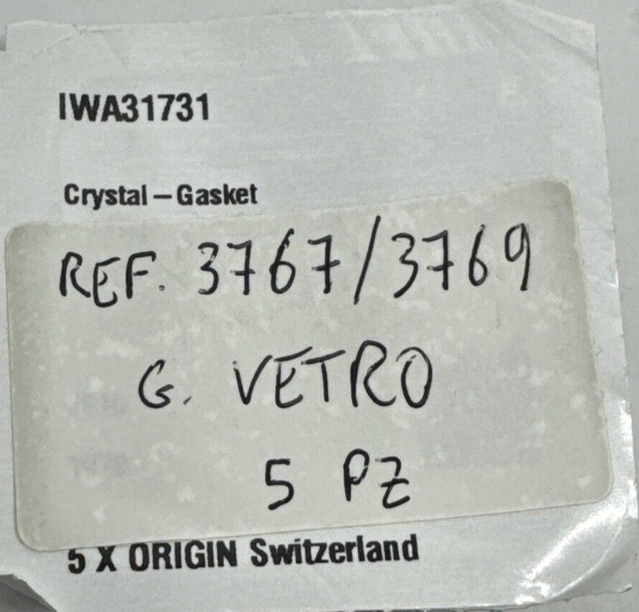 IWC 3767 3769 Aquatimer Original Glass Joint Chronograph New IWA31731