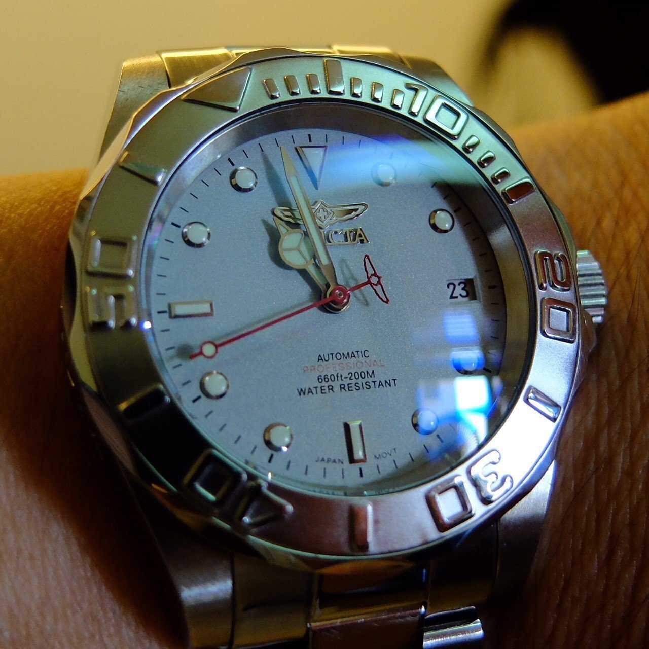 Watch Crystal Only for Invicta Professional 200M 8926 Double Dome Sapphire Cryst