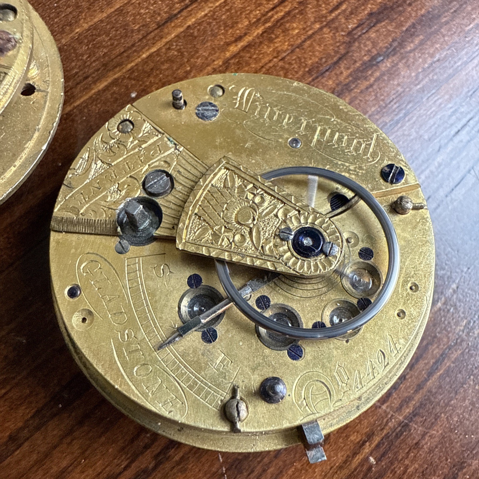 Antique W. M. Robinson Verge Fusee Liverpool Movement + Another Parts Repair.