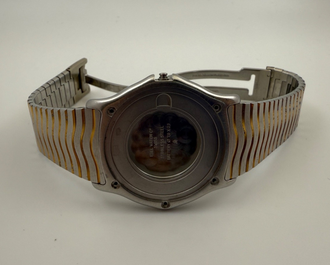 Ebel Sport Classic Stainless Steel Watch Case and Bracelet ref. 183903