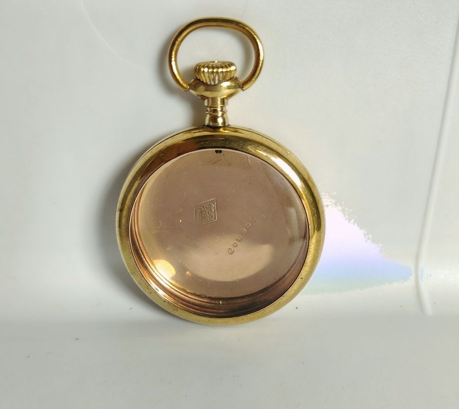 50 MM 16s 14K Gold Plated Perfection 256986 Pocket Watch Case