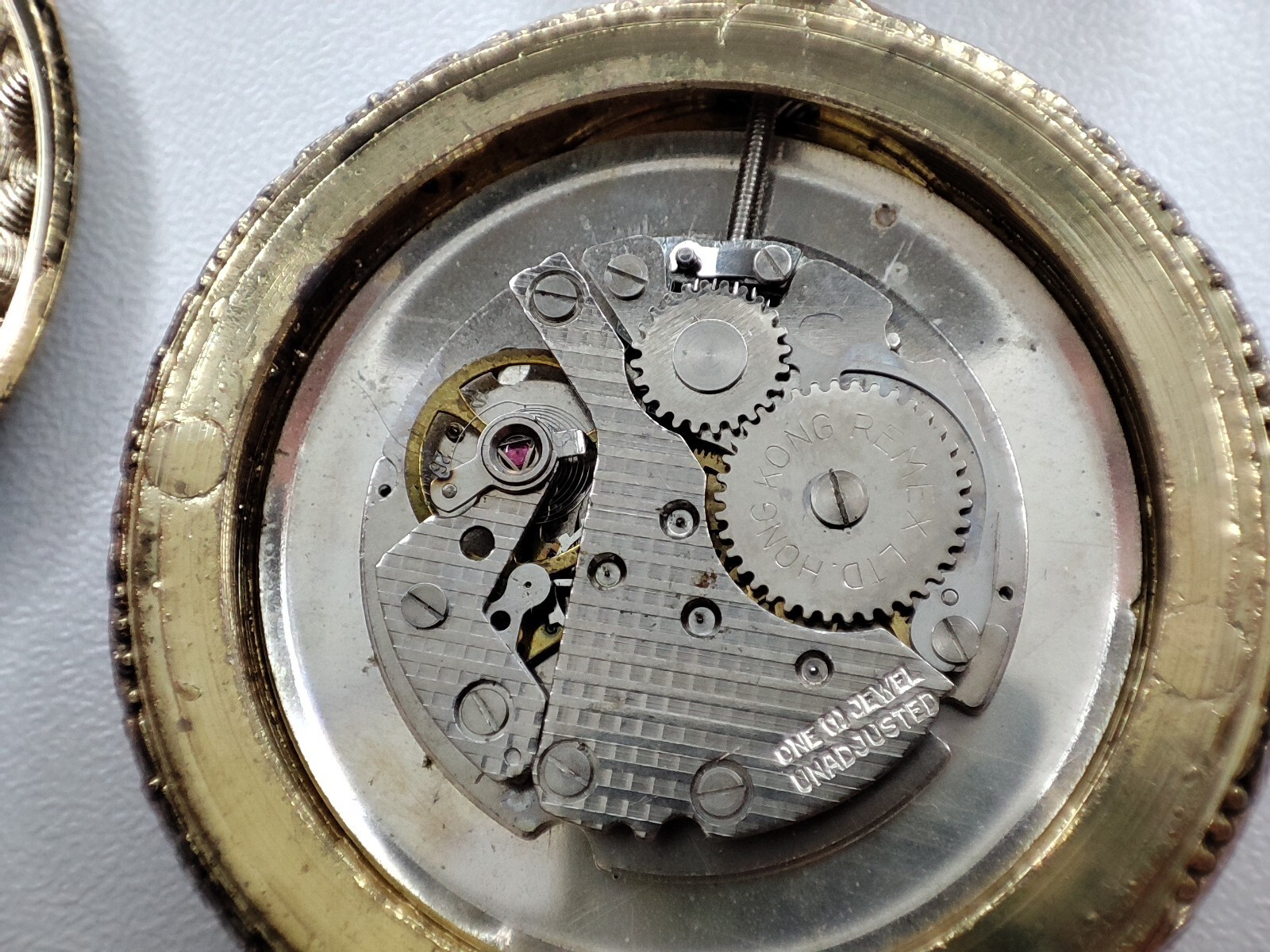 eagle prefect pocket Watch parrenin AP 2640D remex 46.6 mm – for parts