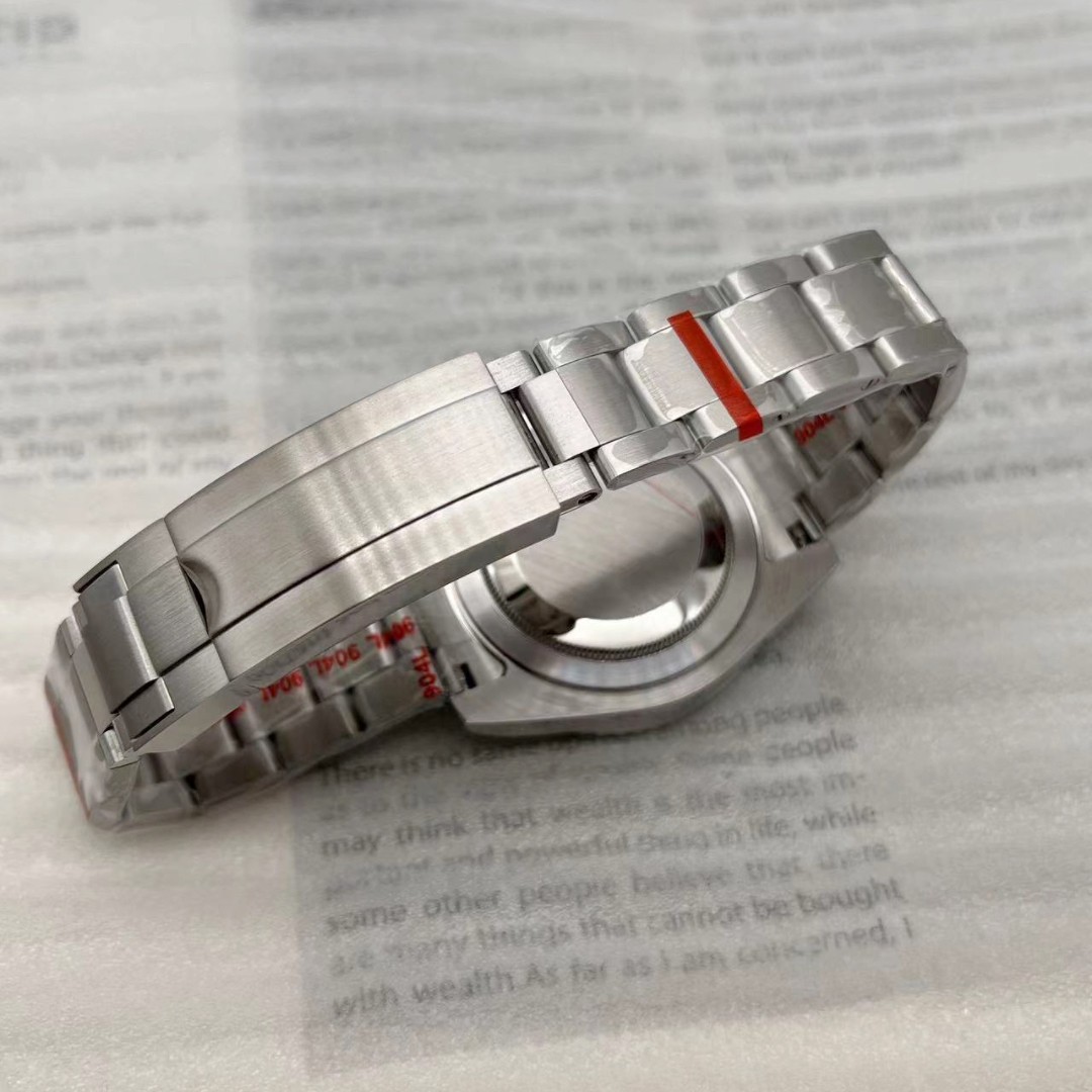 40MM SUB Watch Case Ceramic Bezel Sapphire Glass Fit NH34A NH35 NH36 Movement