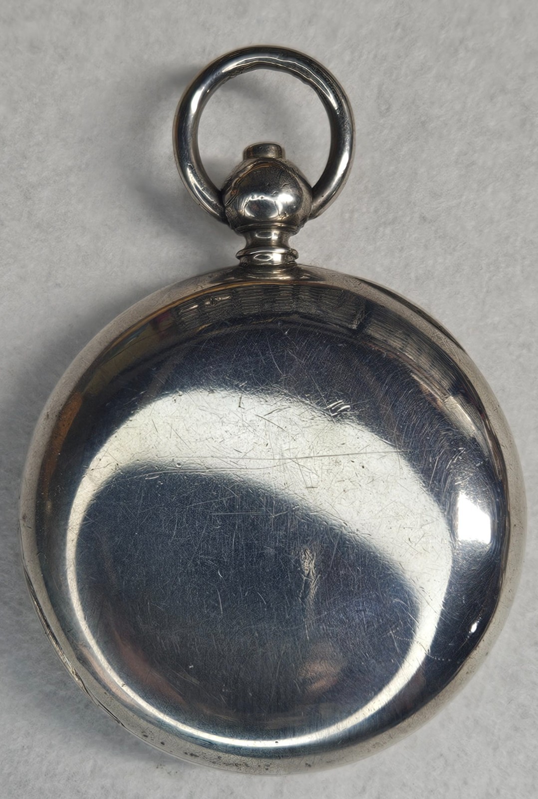 18s RC Green Pottsville PA Coin Silver Eagle Marked Pocket Watch Case 1870 Nice!