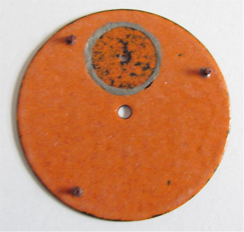 Elgin Pocket Watch Enamel Dial 42.2mm With Sub-second Dial