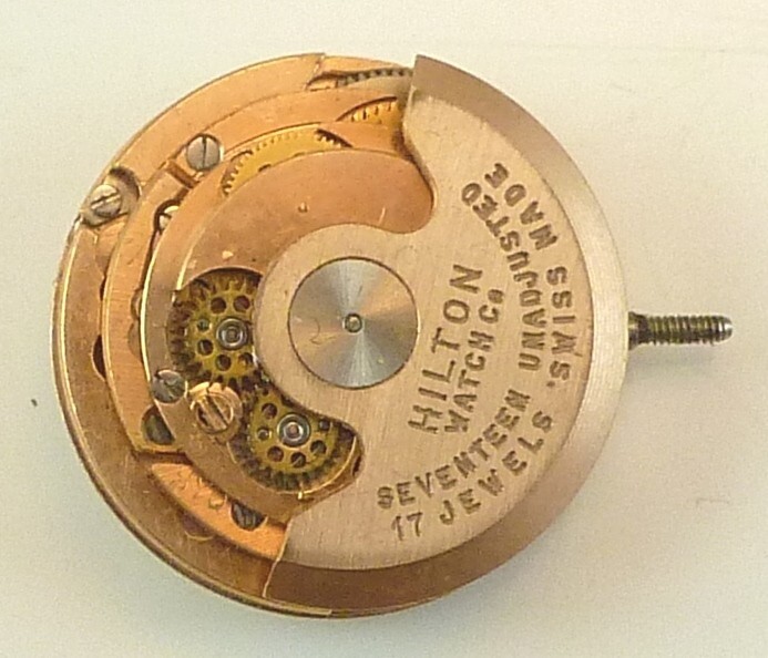 Vintage Hilton LDS Swiss Wristwatch Movement – Automatic – Parts / Repair