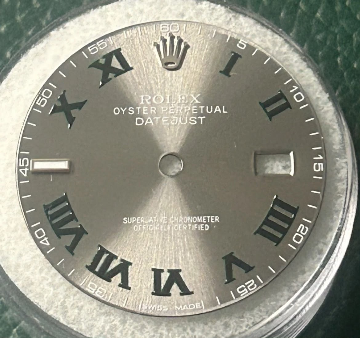 Rolex Datejust 36mm Custom Slate Green Wimbledon Dial 16014 16234 116234