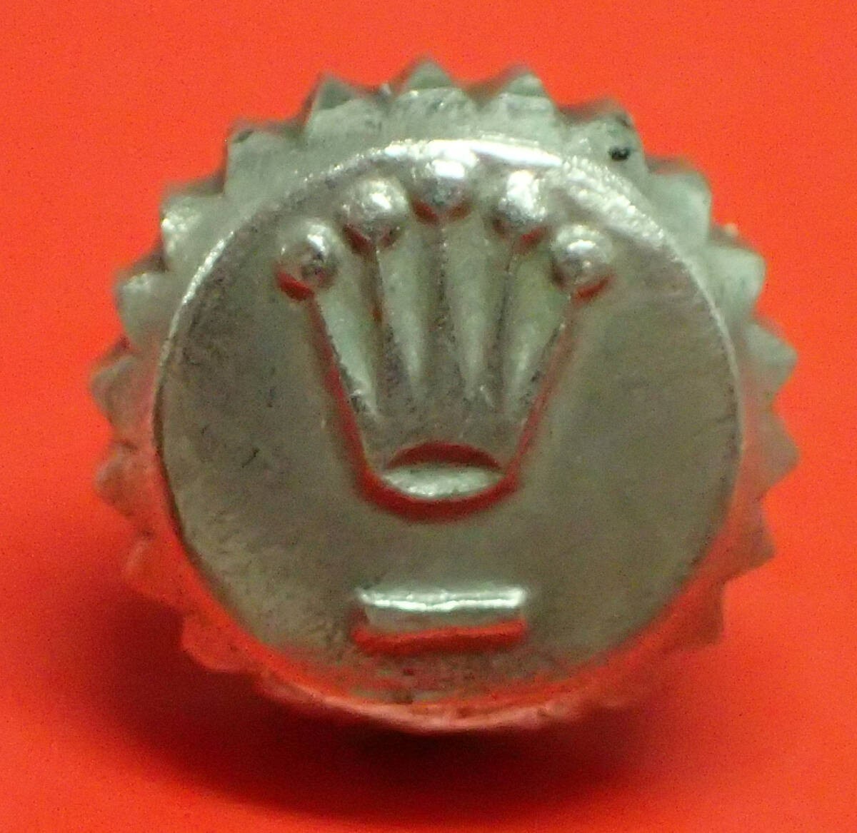 Genuine ROLEX 600-0 Crown 6mm Junk (Surface Peeling) Datejust 1016 6239 #604