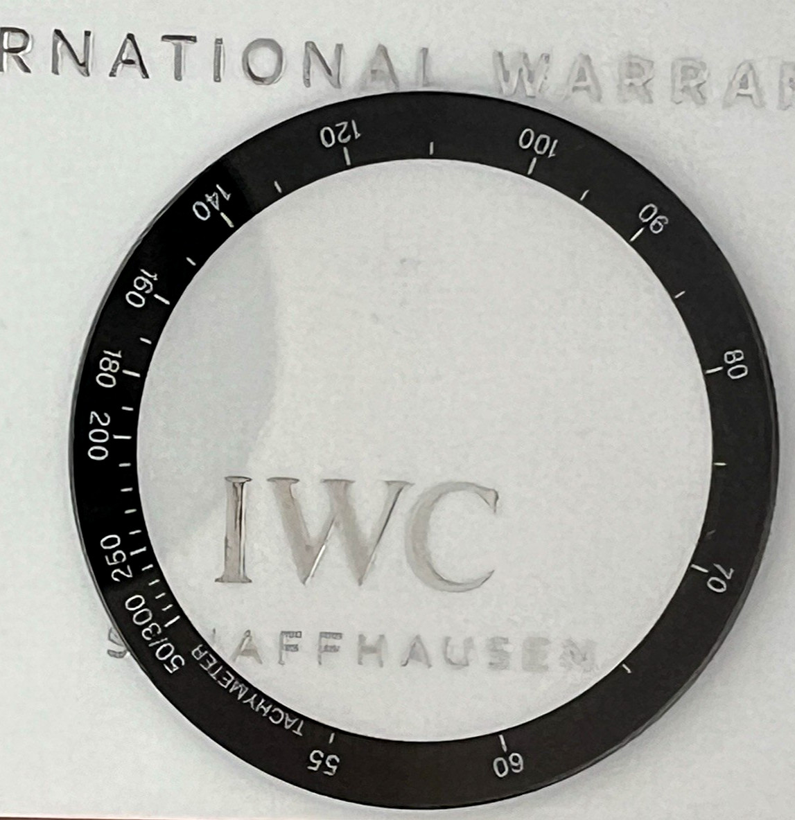 IWC / PORSCHE DESIGN RARE WATCH SAPPHIRE CRYSTAL 3700 S NEW FLAWLESS Swiss Made