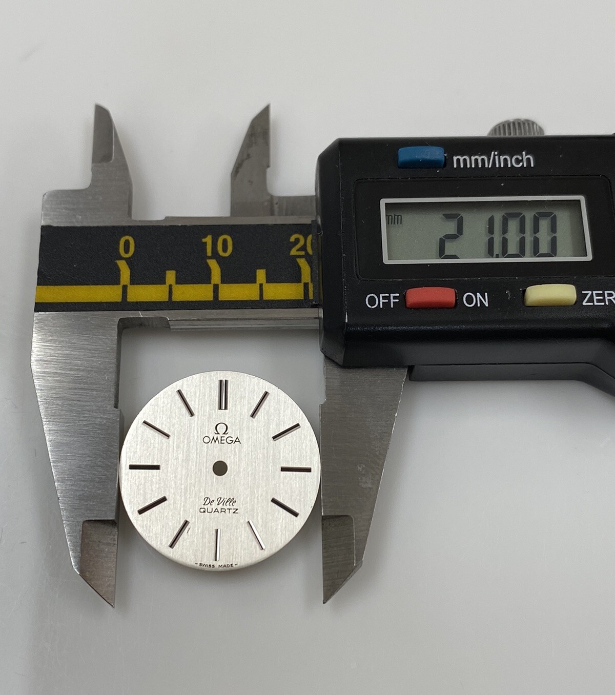 Original Omega De Ville Silver Cal. 1351 21mm Dial