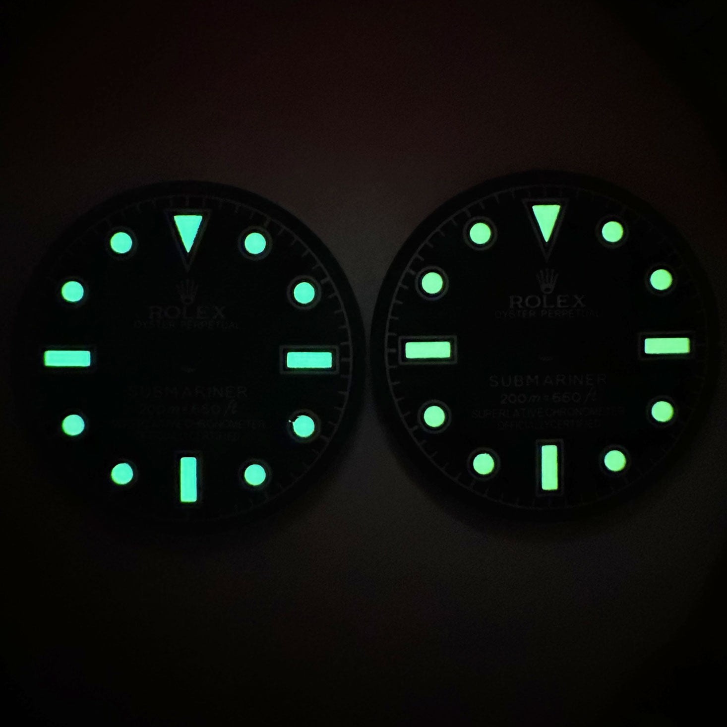 33.5mm Pilot Watch Dial Green Luminous For Nh35 Nh36 Movement Watch Accessories
