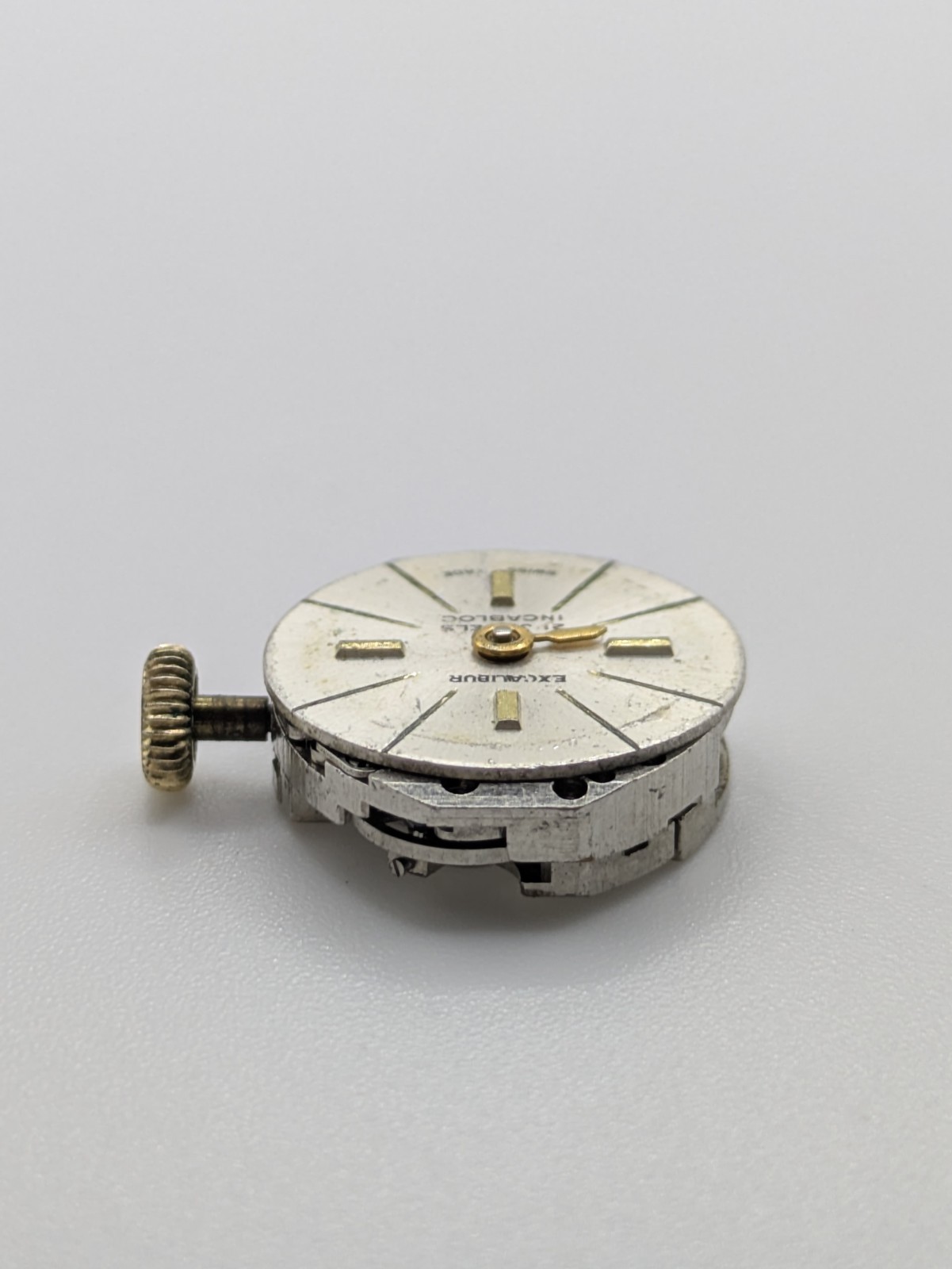 AS 1677 Excalibur Watch Movement 21J Incabloc Swiss 17.19mm Parts