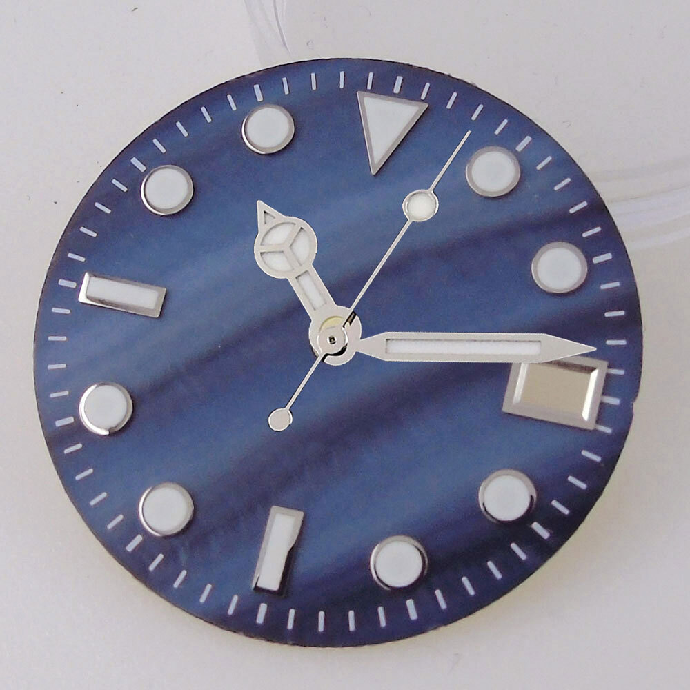 28.5mm Mother of Pearl Dial Hands Set Fit NH35A NH36A 7s26 Automatic Movement