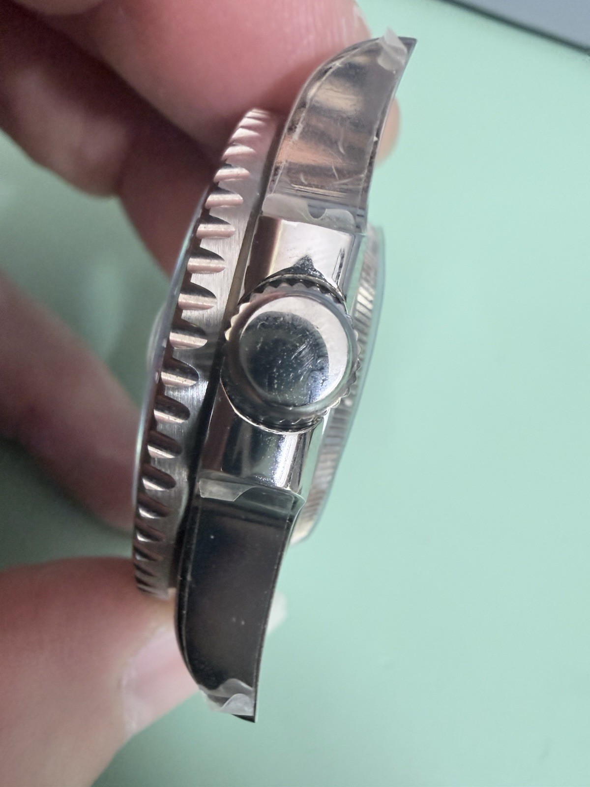 NH35A 40MM Watch Case Open Back Mod Sapphire Fit NH34 NH35 NH36 .