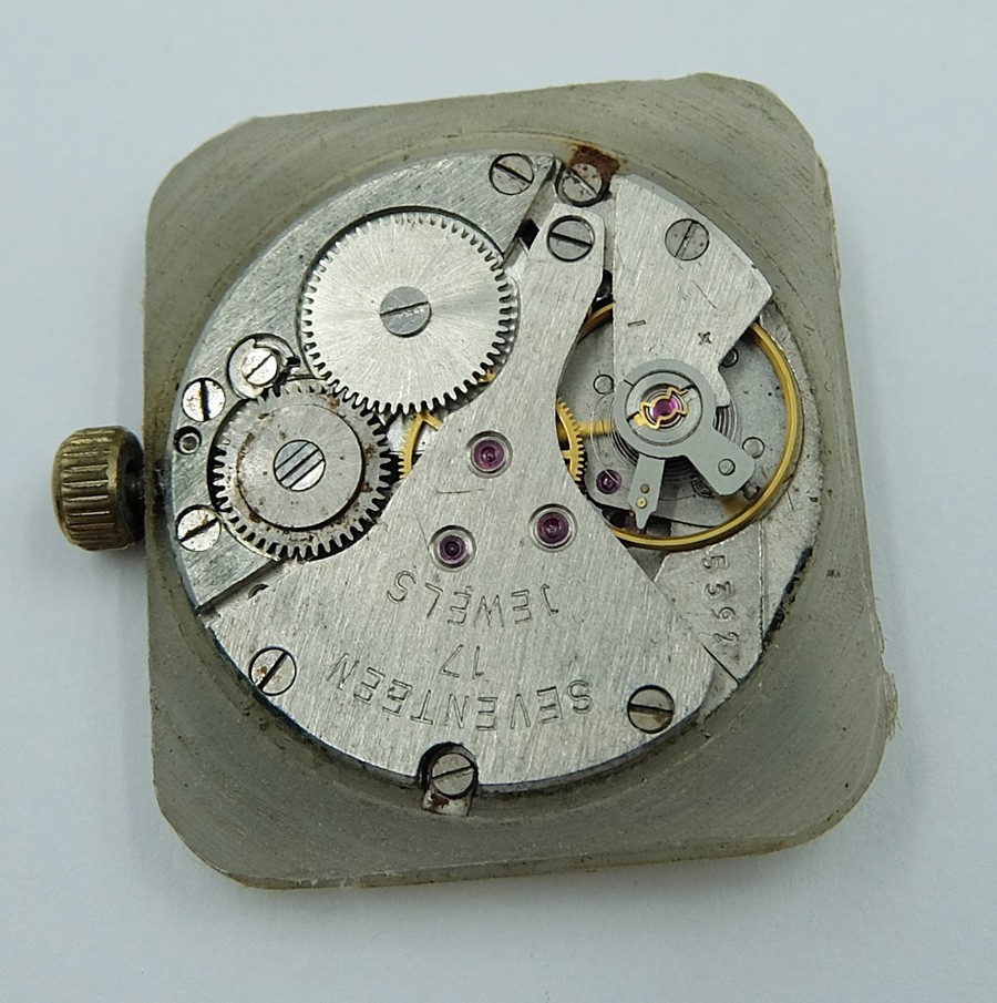 Poljot MacTime 2628H N 17 JEWELS MOVEMENT FOR MEN’S WRISTWATCH 100% working A339