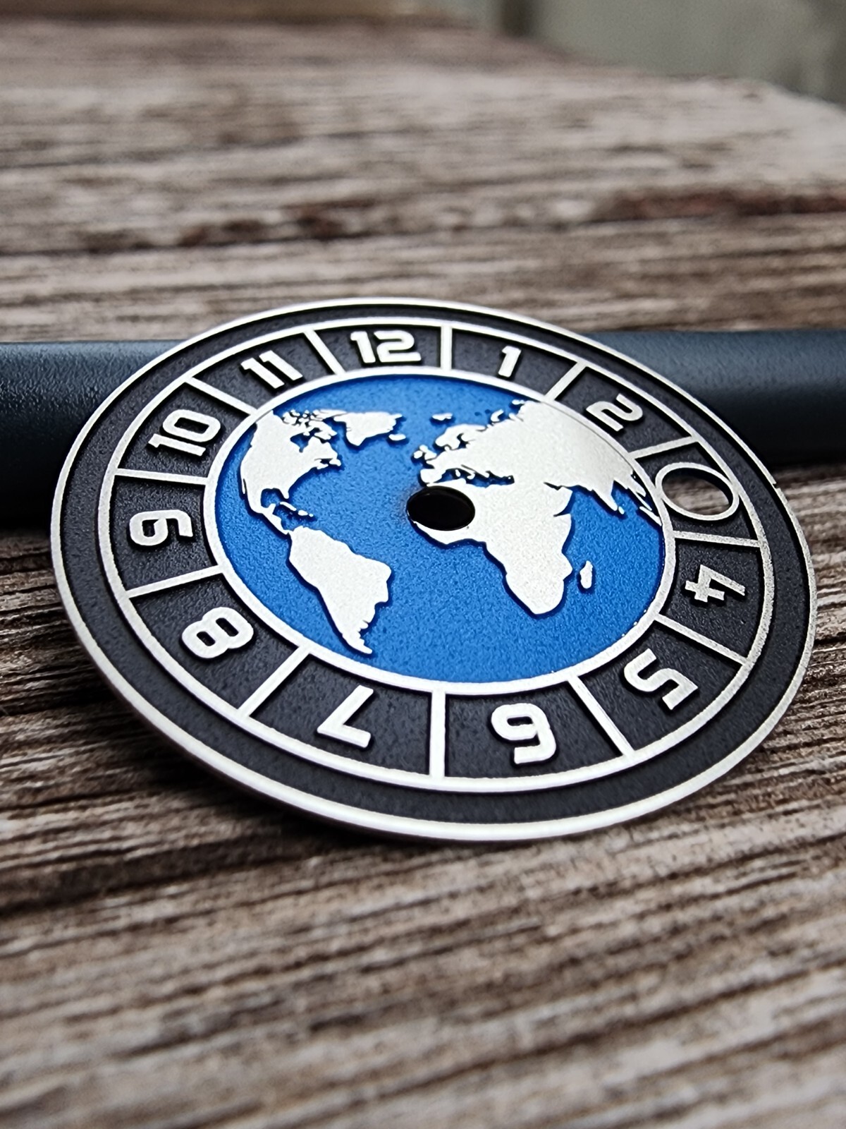 Custom-Made Laser Engraved Watch Dial | The WORLD – Order any designsize