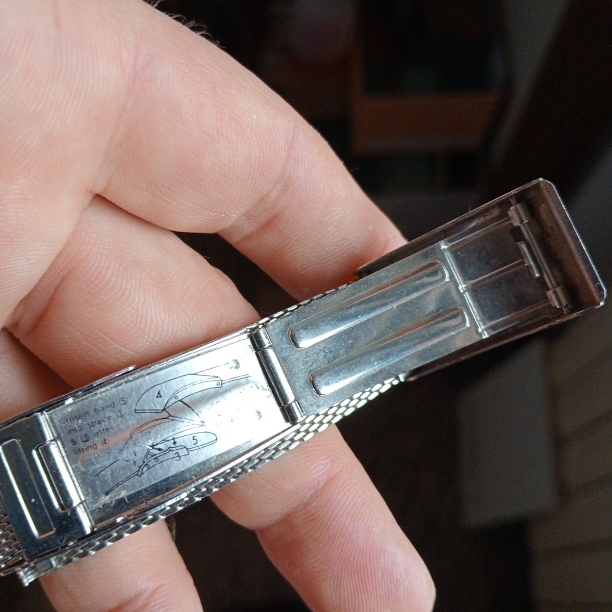 Orient 18mm Bracelet, Bracelet, Bracelet, Bracelet, St.Steel Good Cond. USED #5