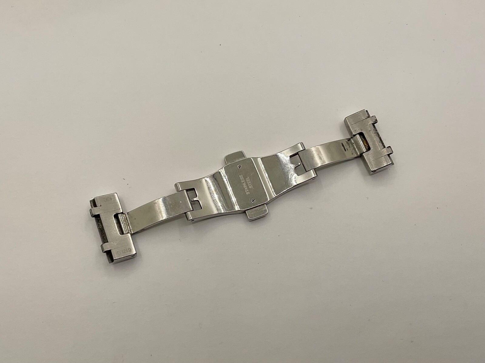 Men’s Movado SE Clasp 81 G1 1851 Two Tone Stainless Steel and Gold Tone 18mm