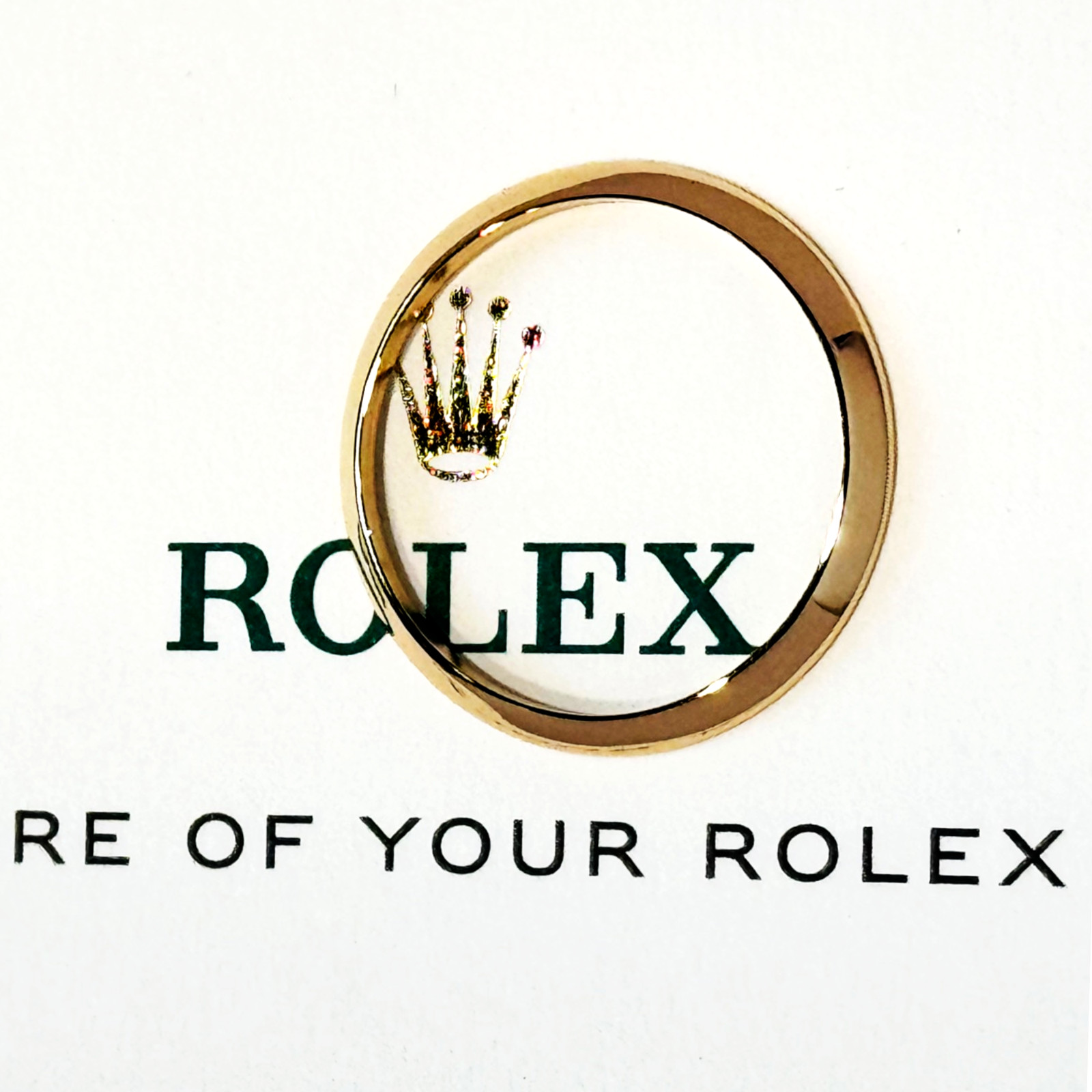 Genuine ROLEX 18k Yellow Gold 26mm Smooth Bezel for Datejust 69163 79163