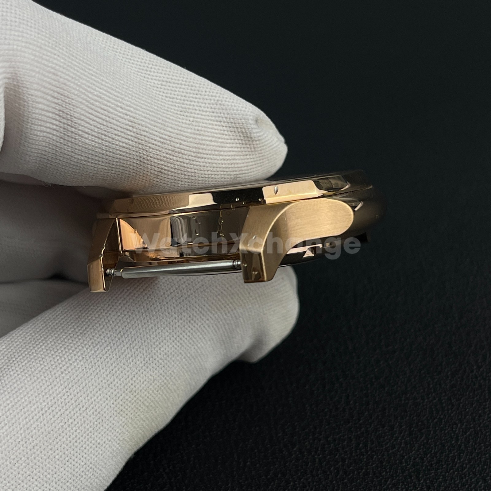 DEFECTIVE 42mm Rose Gold Stainless Steel Watch Case For NH35 NH36