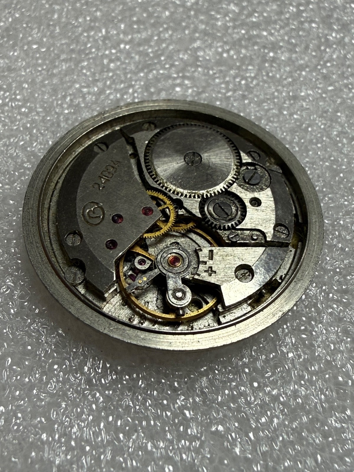 Watch movement USSR Vostok Cal.2409A plus Dial.For parts.