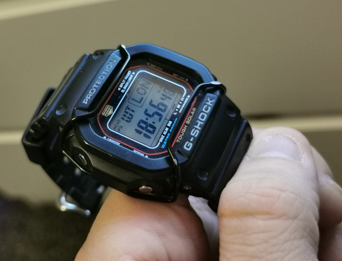Anti-scratch Metal Guard Bumper Protector for Casio G-Shock Watch DW5600/5610