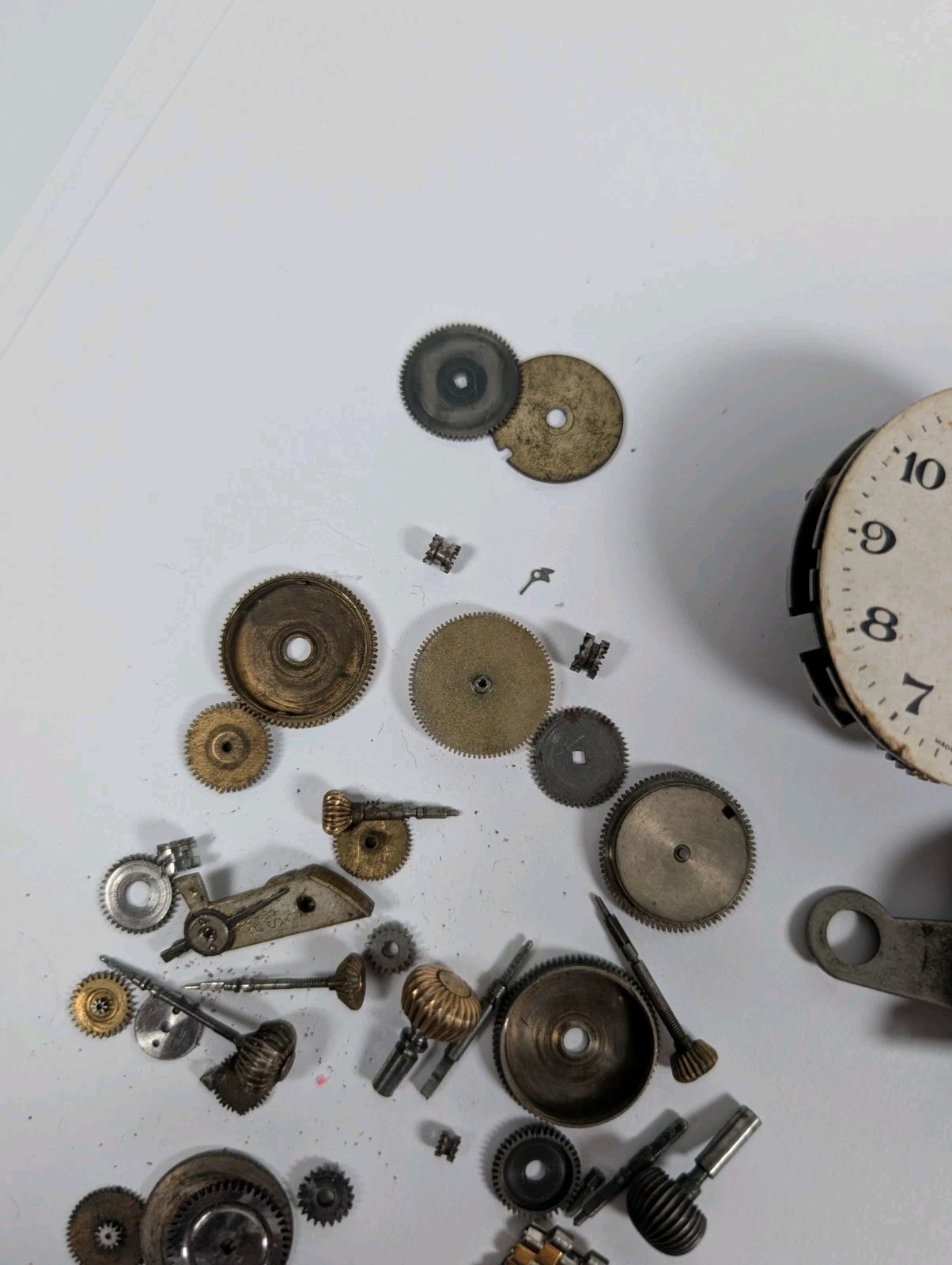 Vintage Watch Clock Movement Parts Lot PARTS REPAIR CRAFT