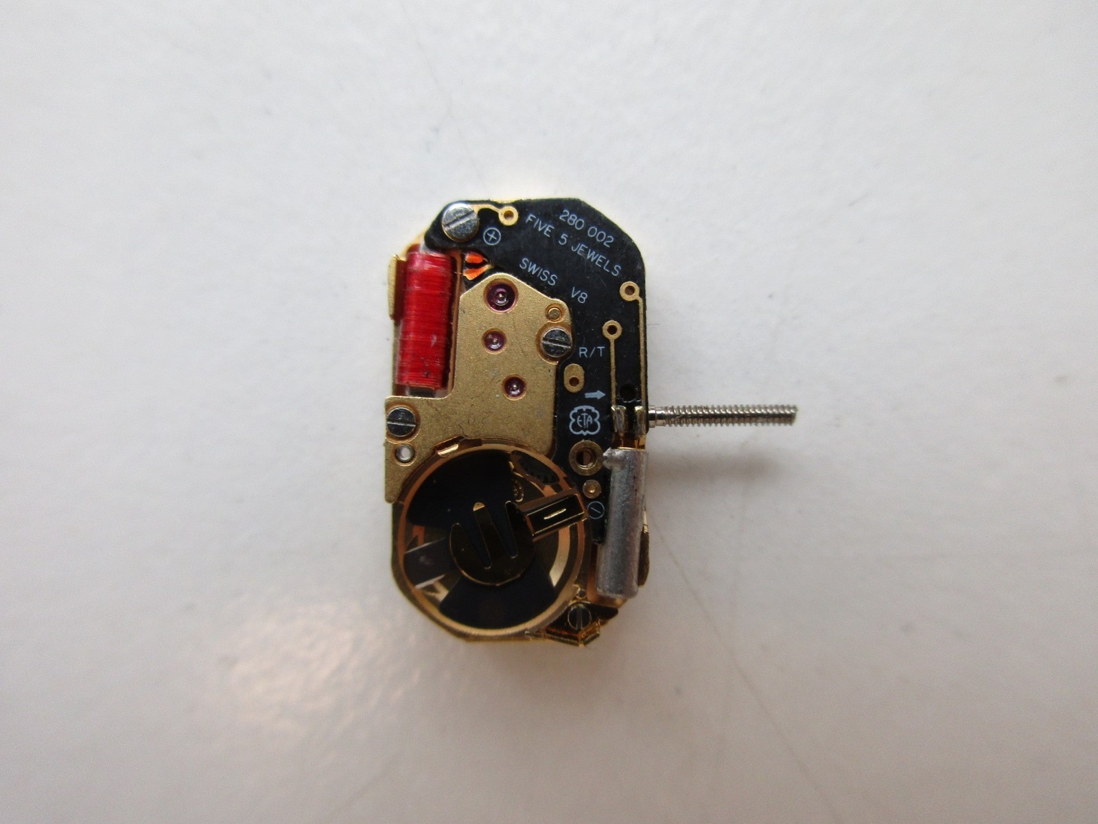 ETA cal. 280.002 Swiss quartz watch movement – used – running