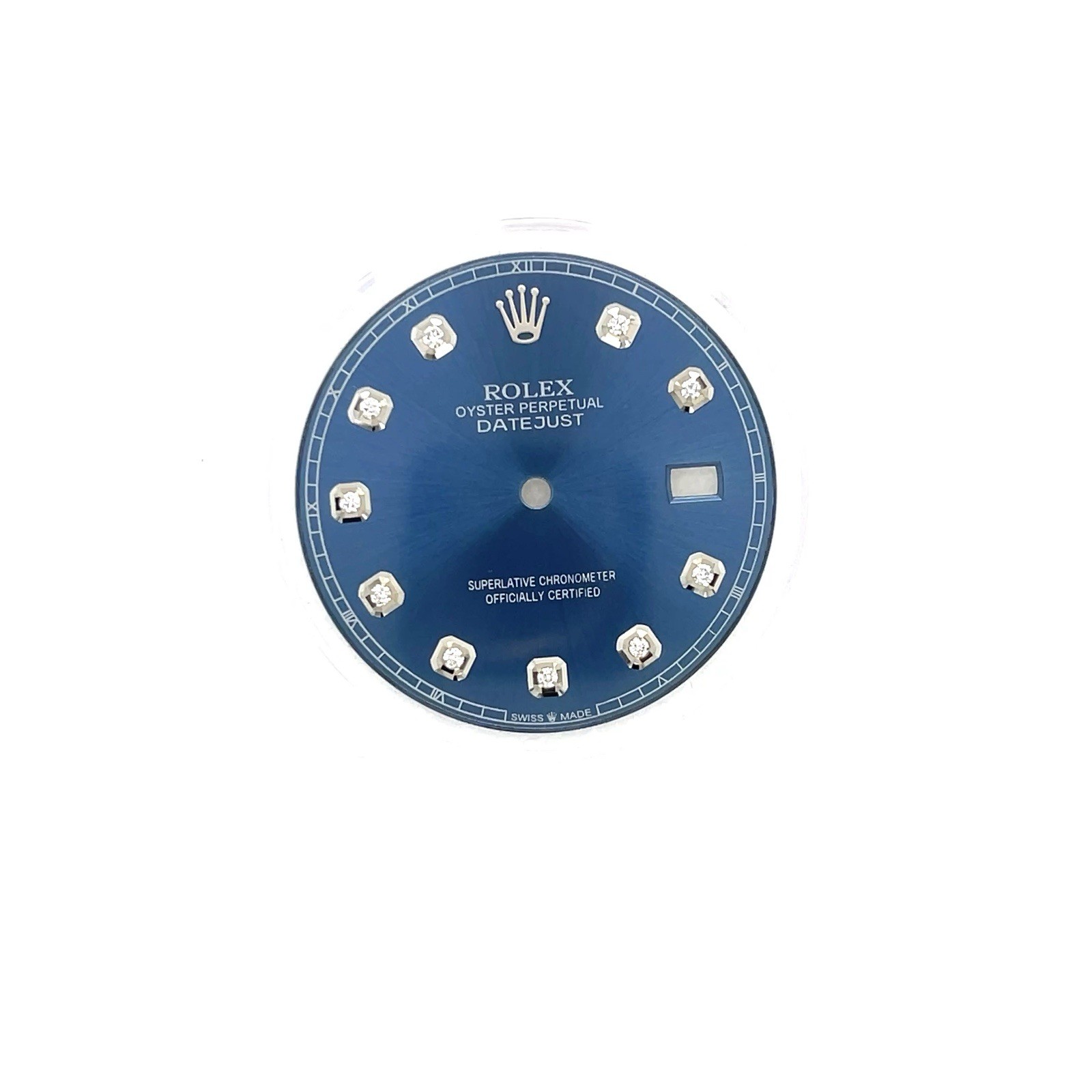 Rolex Custom Blue dial For Datejust II 41mm New Model Natural Diamond