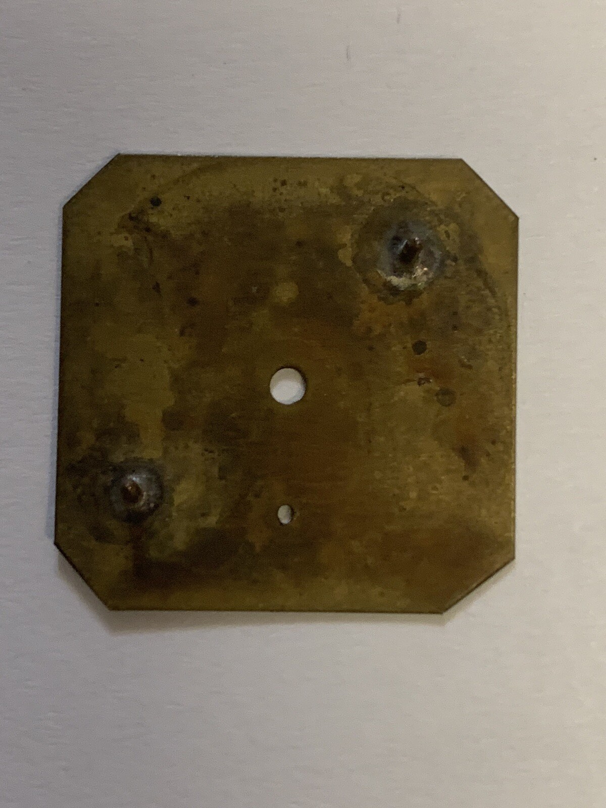 watch dial Full # 8/0 22.92 X 22.99MM Second Hand Dial At 6 (D1)