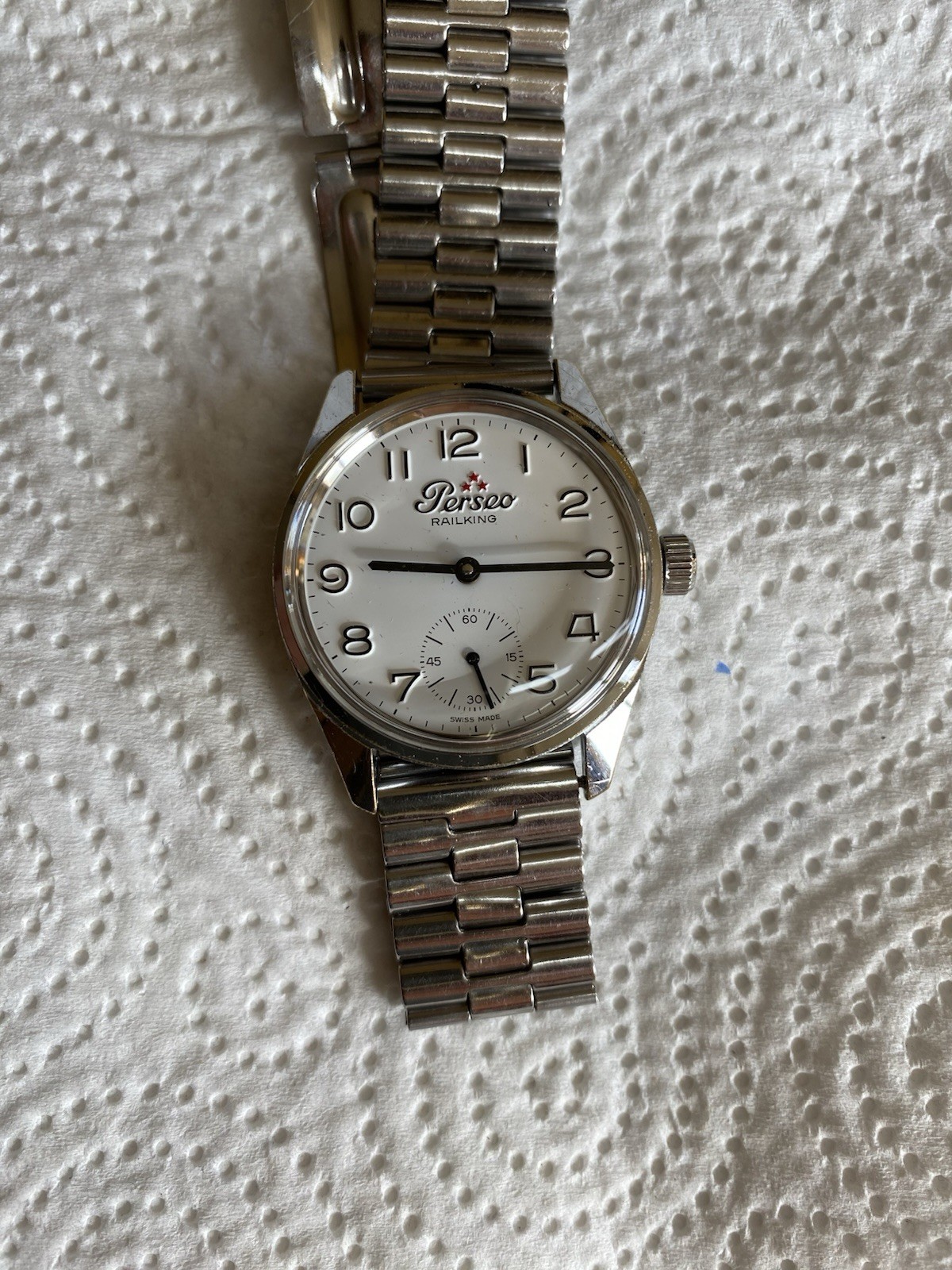 orologio da polso Perseo Railking Revisionato €160,00 Sped €10,00 Assegnato