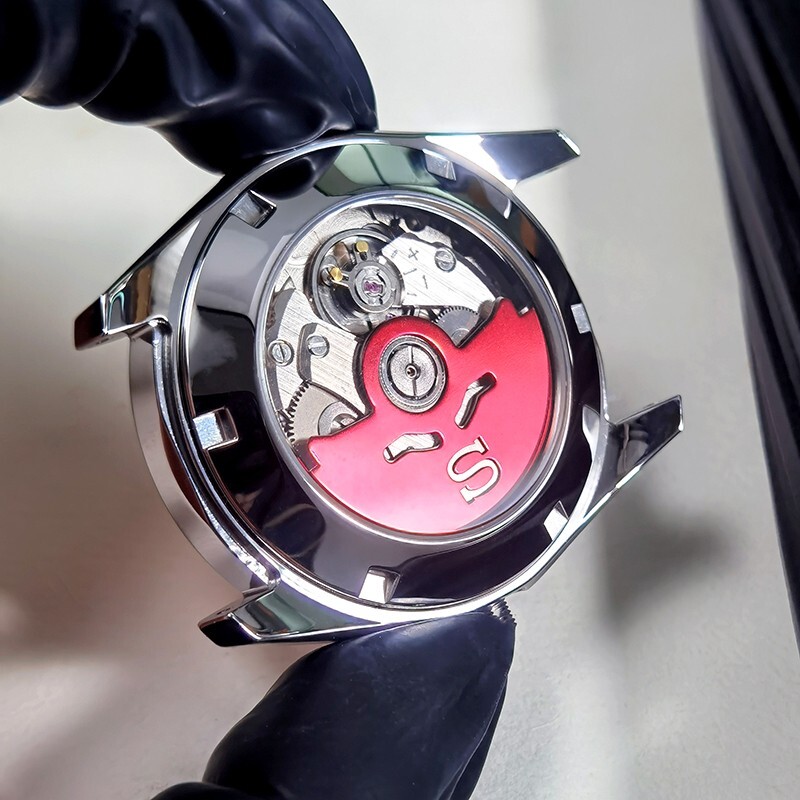 DS 38mm GS Case Sapphire AR Steel NH35 Movement Luxury GMT NH34 Fit 28.5mm Dial
