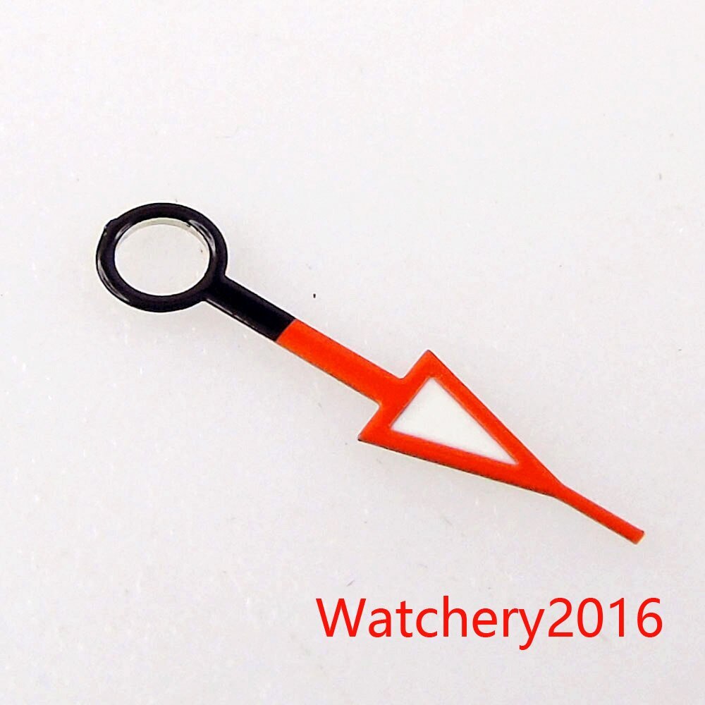NEW Arrive Watch Hands Red Orange 2.2mm Hole GMT hands Fit NH34 NH34A Watch Part