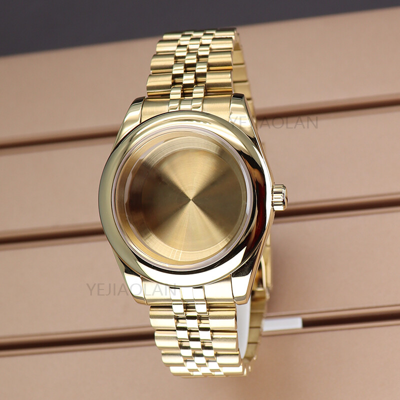 36mm 40mm Watch Case strap Sapphire Glass For nh35 nh36 38 Movement 28.5mm Dial