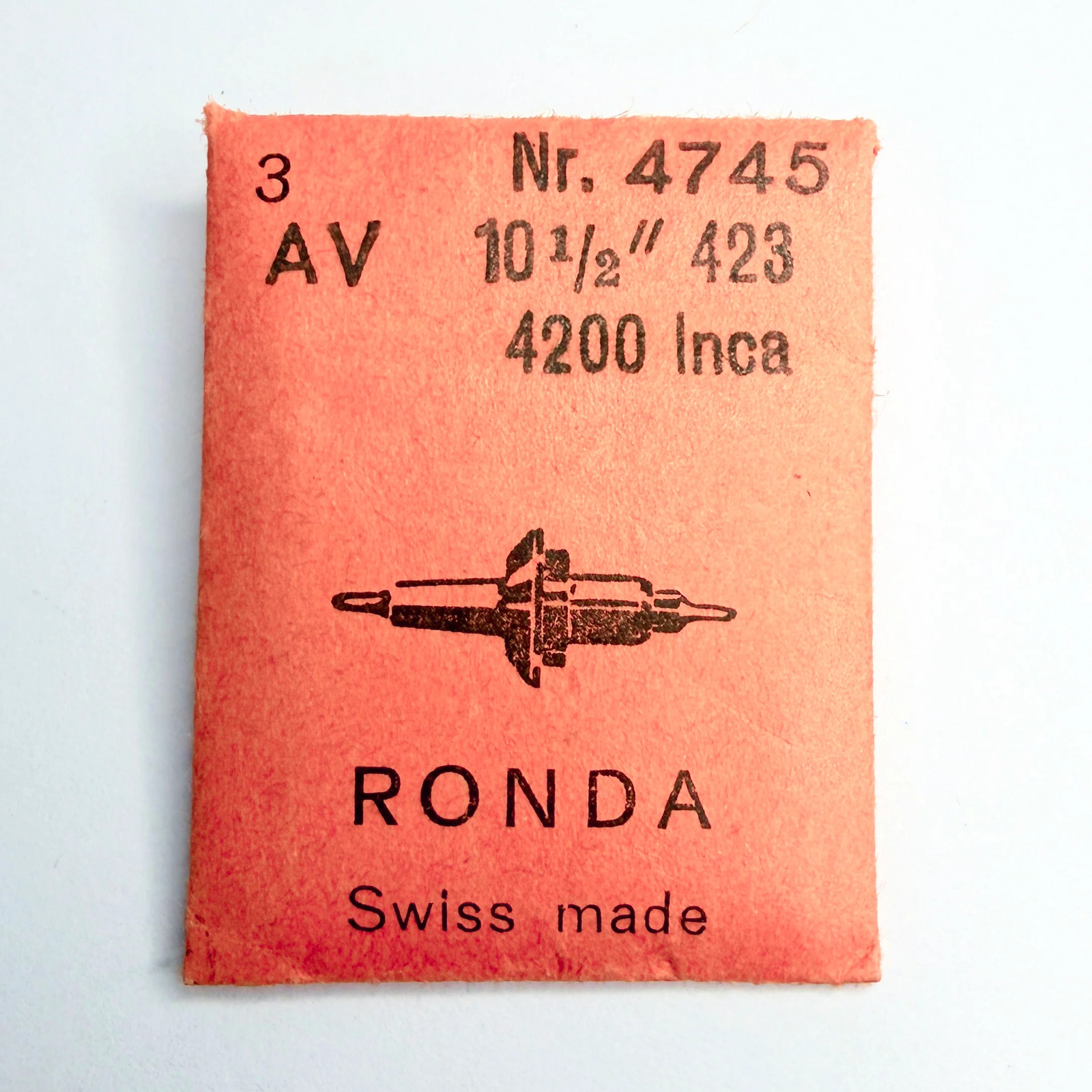 AV 423 / 4200 Inca – Balance Staff – Ronda No.4745