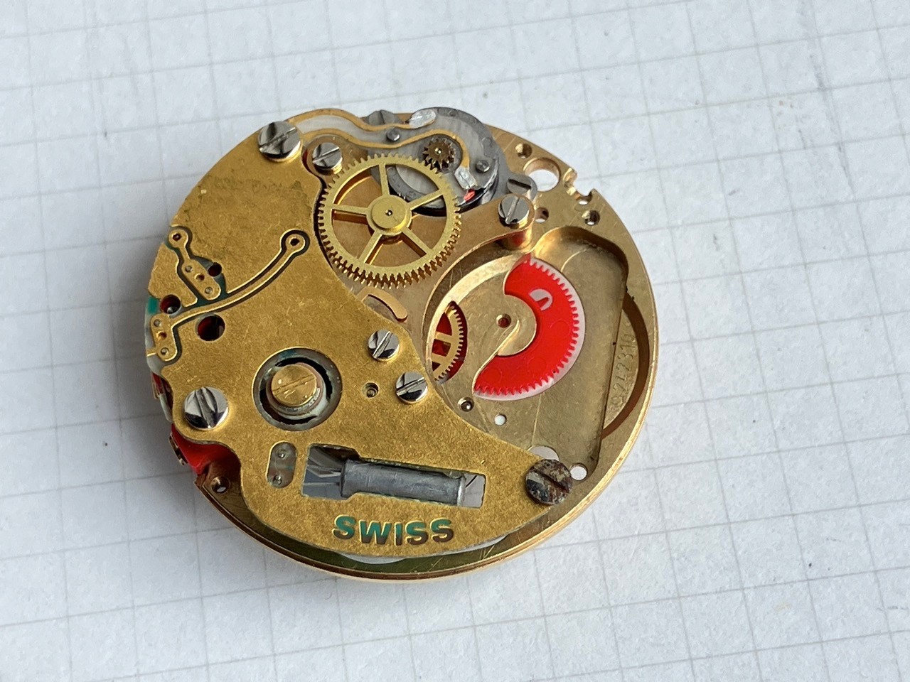 Bulova Accutron Quartz Watch Movement Parts cal 2423.10 2423.11 (ref 1990)