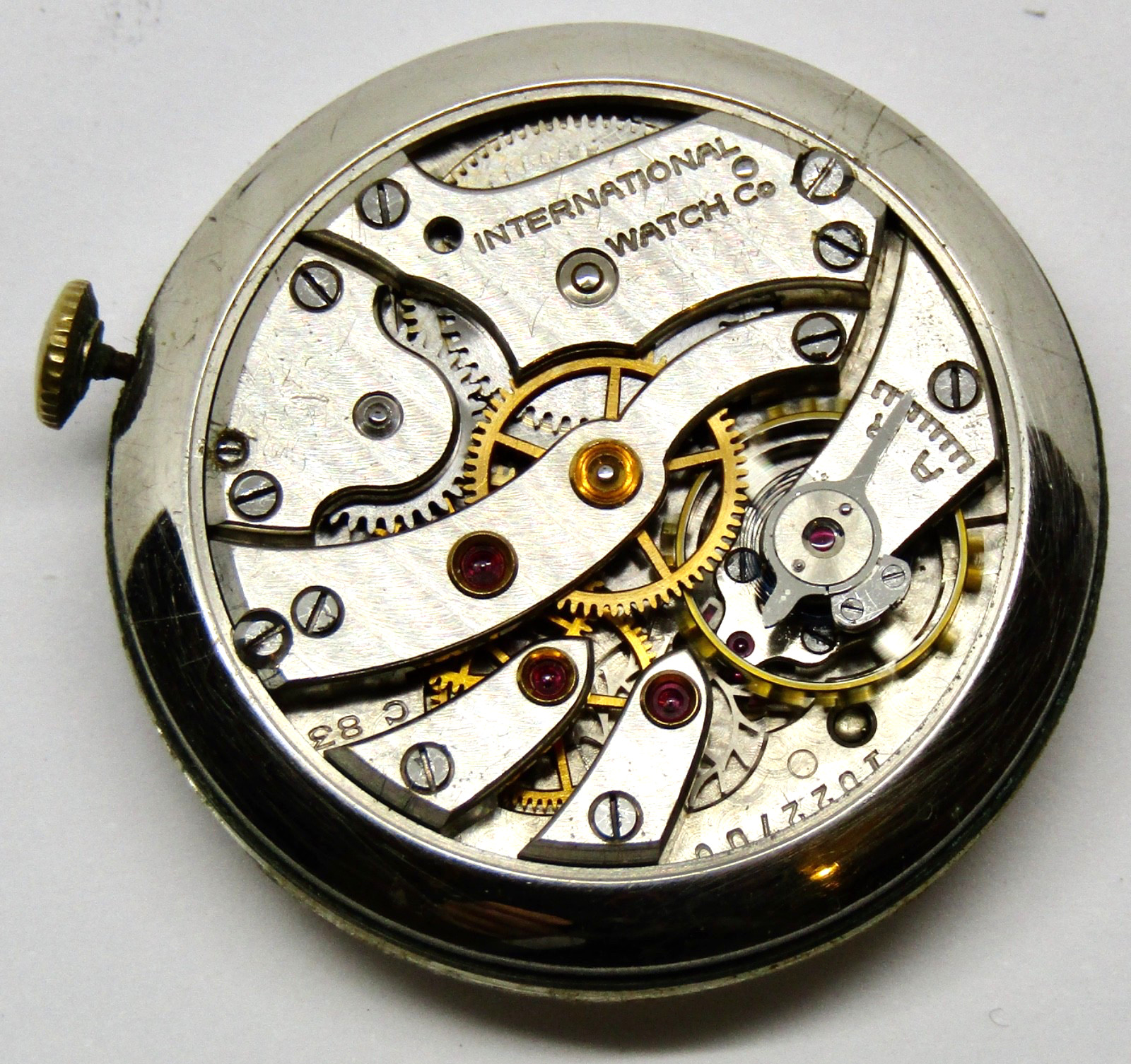 International Watch Co IWC Calibre 83 movement only, working – 1930’s