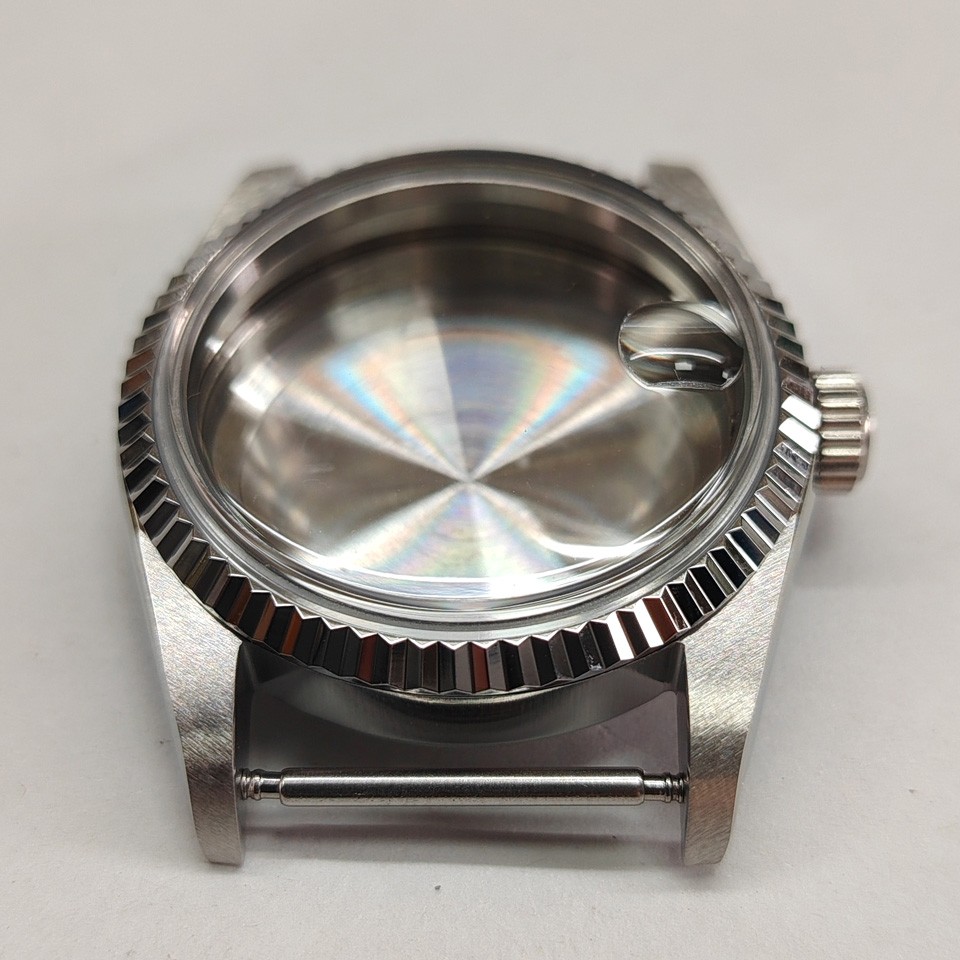 36mm Stainless Steel Watch Case For NH35/NH36 4R Movement 3ATM Watch accessories