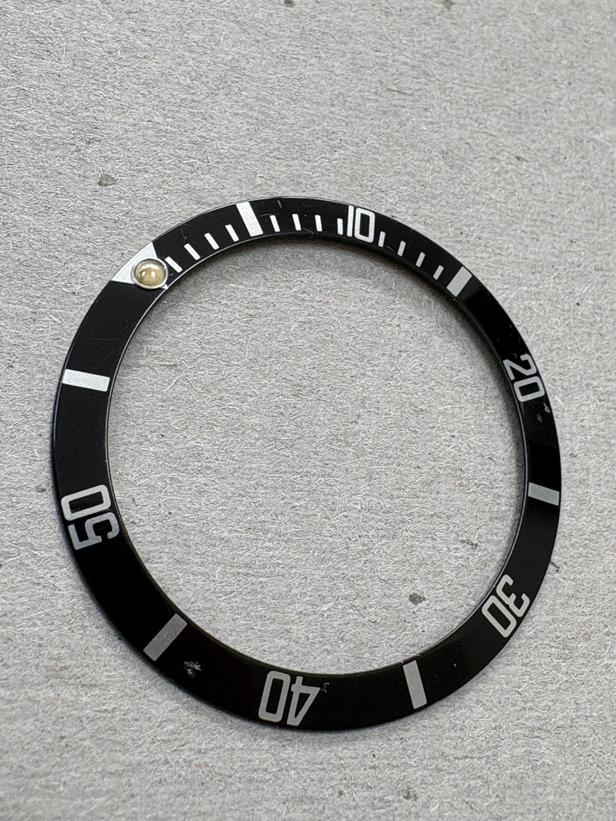 Genuine Rolex submariner 14060/14060m non date tritium bezel insert