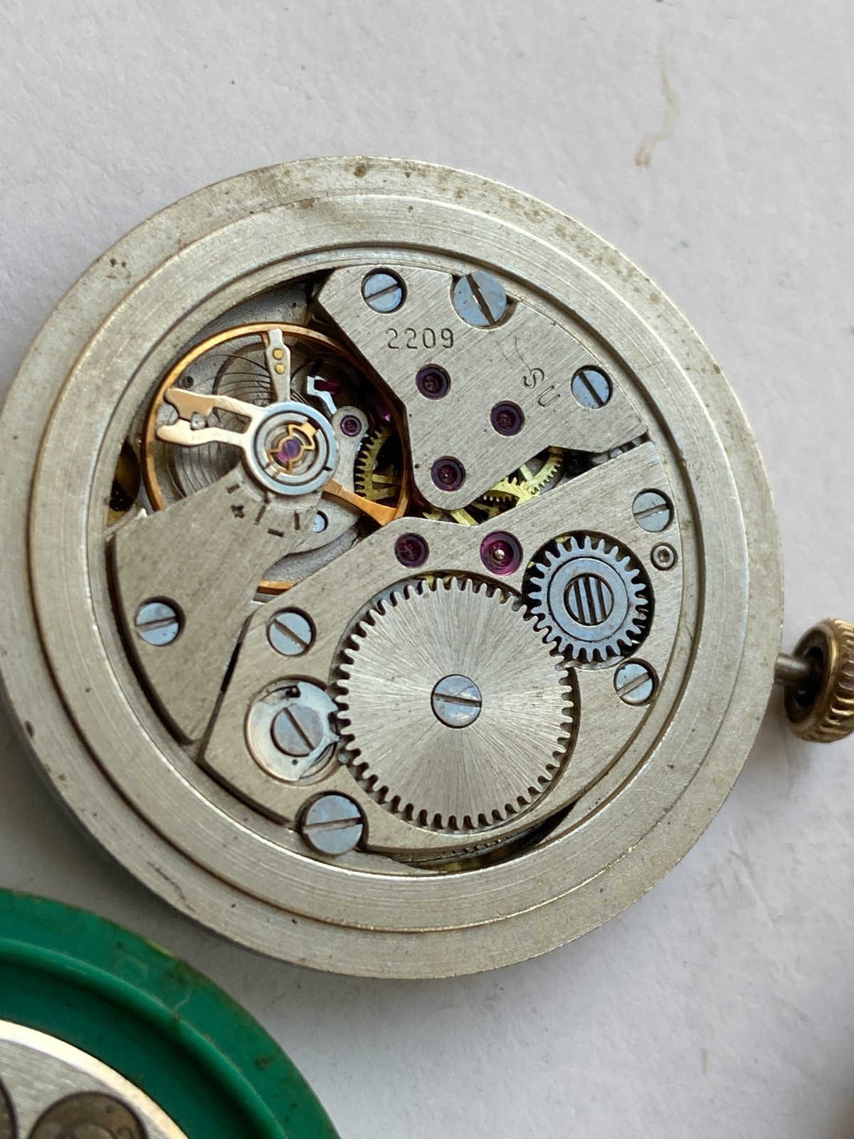 VINTAGE MEN WRIST WATCH PARTS NOT WORKING LOT WOSTOK CORNAVIN SLAVA